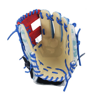 Guantes de Béisbol y Sóftbol Profesionales de Diseño Personalizado, Ecológicos, para las Cuatro Estaciones, Cómodos, de Cuero Vacuno, para Equipos Adultos, Uso Diario - Product Image 6