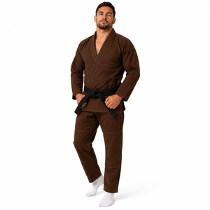 Traje de BJJ transpirable que ofrece comodidad ligera, durabilidad reforzada y movimiento flexible para entrenamiento intenso de artes marciales. - Product Image 6