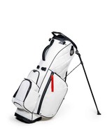 Sac de golf en cuir véritable imperméable, grande capacité, organiseur de clubs de golf, design multi-poches, accessoires de golf personnalisés, tailles OEM