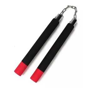 Nunchaku Recto de Acero de 25 mm, Resistente al Desgaste, Equipo de Entrenamiento de Artes Marciales, Taekwondo para Hombres, 1.2 m de Altura, Embalaje Personalizado - Product Image 4