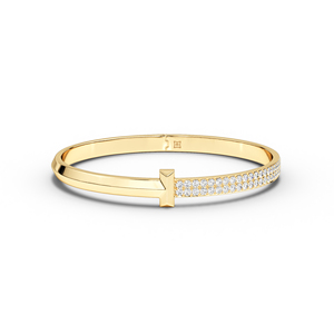 Pulseras de Corte Redondo con Diamantes Creados en Laboratorio, Brazalete de Joyería Fina con Certificación IGI y Claridad VVS para Mujer en Venta - Product Image 3