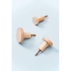 Boutons en résine et bois faits à la main, multi-designs, pour organisateurs de placards - Product Image 3