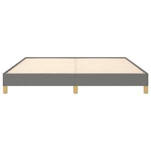 Base de Cama King Size de Madera Contrachapada 100% Poliéster en Gris Oscuro Tapizada con Madera Sintética, Duradera y Elegante - Product Image 5