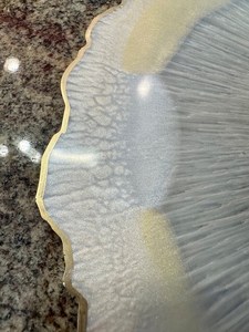 Epoxy Resin <b>Cake</b> Stand with Unique Pattern for Home and Party Use - Product Image 2