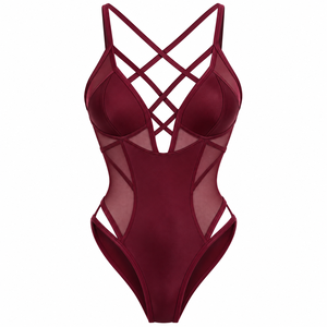 Stylish <b>Pole</b> <b>Dancing</b> Bodysuit for Flexible Training Wear Breathable Stretch Spandex/Polyester OEM Custom Service Wholesale - Product Image 2