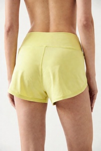 Pantalones Cortos de Yoga para Mujer, de Cintura Alta, Transpirables, de Nailon, Estilo Deportivo, Bajo Precio, Más Vendidos, MOQ Bajo, En Stock - Product Image 4