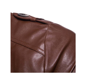Veste d'hiver décontractée unisexe en cuir de vachette véritable de qualité supérieure OEM ODM, imperméable, respirante, séchage rapide, fermeture éclair écologique - Product Image 3
