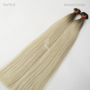 Extensiones de cabello de punta plana de la más alta calidad Cabello humano Extensión recta natural del cabello humano - Product Image 1