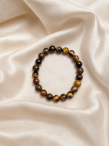 Joyería de Moda Bohemia Unisex con Cuentas de Cuarzo, Diseño de Bola Redonda, Ojo de Tigre y Madera - Product Image 2