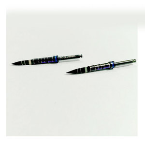 Broca de piloto Lance de 3.2mm para implantes dentales, recubierta de plasma negro, instrumentos para cirugía ósea - Product Image 1