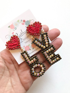 Pendientes de Cuentas Redondas con Diseño Floral - Product Image 5