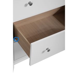 Cassettiera Glory Furniture Hammond G5490 CH Bianca - Product Image 4