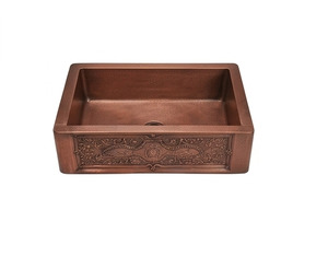 Fregadero de Cocina de Cobre Resistente, Diseñado para Cocinas Comerciales, con una Construcción Robusta que Ofrece un Rendimiento Confiable a Largo Plazo - Product Image 5