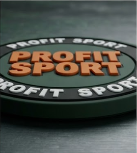 Écussons en caoutchouc personnalisés de haute qualité Profit Sport, patchs souples en PVC pour vêtements, uniformes, sacs et casquettes, badge circulaire en plastique - Product Image 4