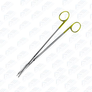 Tijeras de Disección Durotip Nelson Metzenbaum de 10.25 Pulgadas (260 mm), Curvas, de Acero de Alta Calidad, para Microcirugía - Product Image 3