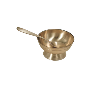 Daily Dining Metal Ice Cream <b>Bowl</b> With Spoon Stainless Steel Dessert Cup - Product Image 1