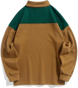 Sudadera de Corte Regular para Hombre, Cómoda y Casual, Mezcla de Algodón Suave, Prenda Superior Informal para Uso Diario - Product Image 5