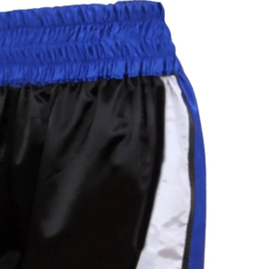 Shorts de Muay Thai para Hombre, Lisos, Elásticos, para Lucha, MMA, Kick Boxing, con Bordado de Cuero Personalizado, Venta al Por Mayor de Fábrica - Product Image 3
