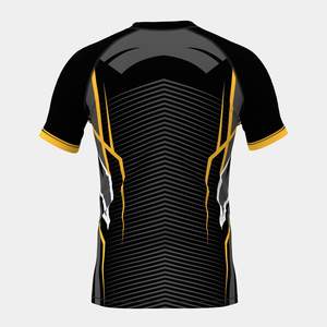 Rashguard MMA à manches longues personnalisé imprimé |   Vêtements de BJJ imprimés par transfert thermique, écologiques, tissu 300g, service OEM - Product Image 2
