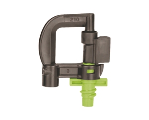 Micro-asperseur réglable à entraînement par engrenages 360°, pulvérisateur d'irrigation, buse d'arrosage en PVC 1/2 po pour ferme, jardin, serre, pelouse - Product Image 4