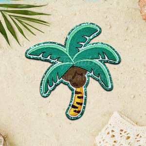 Patch brodé thermocollant de qualité supérieure à motif de branche botanique pour casquettes de baseball, chapeaux, sacs à dos, vestes, vêtements DIY, vente en gros - Product Image 3