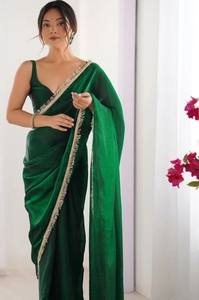 Tela de Chifón sin Coser KV para Blusa, Diseño Propio para Saree - Product Image 2