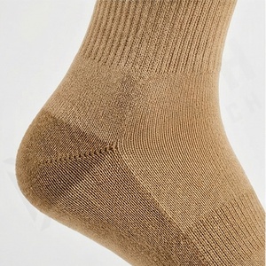 Knee High Solid Color Knitted <b>Socks</b> Regular Style Athletic <b>Compression</b> Support Breathable Moisture Wicking Running <b>Socks</b> - Product Image 4