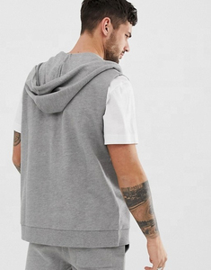 Conjunto de Sudadera con Capucha y Pantalones Cortos Térmicos Gruesos para Hombre, Textura Suave, Ropa Deportiva, Sudadera Larga - Product Image 4