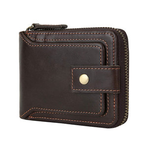 Classic Handmade Leather <b>Wallets</b> Soft Texture Refined Finish <b>Secure</b> Card Compartments Practical Design For Daily Use - Product Image 1