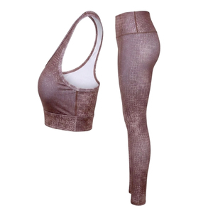 Conjuntos deportivos sin costuras para yoga, ropa ligera para mujer, conjuntos de entrenamiento flexibles, conjuntos de yoga para mujer - Product Image 3