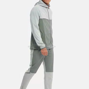 เสื้อแจ็คเก็ตกันลมผู้ชายแบบใหม่ ดีไซน์สั่งทำได้ ชุดวอร์มเมมโมรี่ ราคาขายส่ง เสื้อแจ็คเก็ตกันลมผู้ชายแบบใหม่ ดีไซน์สั่งทำได้ ชุดวอร์มเมมโมรี่ - Product Image 3
