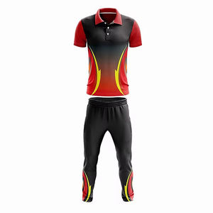 High Quality Custom Sublimated Cricket Wear Cricket Uniform With Jerseys <b>and</b> <b>Trousers</b> Men High Quality Printed Cricket Uniform - Product Image 4