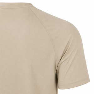 T-shirt pour homme à col rond, en polyester et élasthanne, respirant, anti-transpiration, léger, pour le sport, la gym, la course à pied et l'exercice - Product Image 4