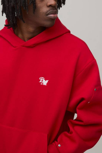 Vente en gros de sweats à capuche en coton surdimensionnés pour hommes, personnalisables, avec fermeture éclair, logo OEM, fabricant en gros - Product Image 3