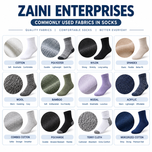 Crew Compression <b>Socks</b> Thick Solid Color Knitted Breathable Eco-Friendly Regular Style Adult Casual <b>Socks</b> Blue Beige <b>Purple</b> Red - Product Image 2