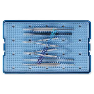 ชุดเย็บแผลพื้นฐานสำหรับโรคปริทันต์แบบใช้มือ รุ่นพรีเมียมตามหลักสรีรศาสตร์ ยี่ห้อ Dom Med Dynamics |   เครื่องมือผ่าตัดตา ระดับ I ได้รับการรับรองมาตรฐาน CE - Product Image 1