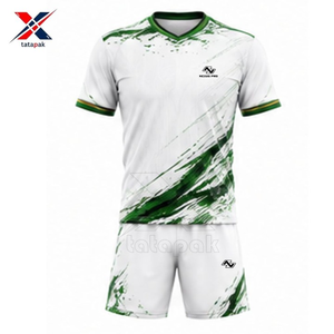 Stylish Football Jersey Set Polyester & Jacord Material For Unisex Adults & Youth <b>Soccer</b> School Clubs & Academies Teamwear Use - Product Image 1