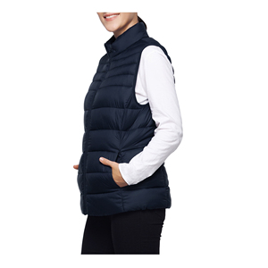 Chaleco Acolchado Ligero de Invierno 2026, Impermeable, con Cuello Alto y Cierre, Sin Mangas, de Algodón para Mujer - Product Image 2
