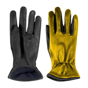 High Performance Cowhide Grain Leather Safety <b>Gloves</b> Soft Comfortable Heat Resistant Anti-Vibration Anti-Static 11 oz Thick - Product Image 5