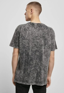 เสื้อยืดผู้ชายทรงโอเวอร์ไซส์ แขนสั้น ผ้าคอตตอน 100% คุณภาพสูง เนื้อหนา ซักแบบวินเทจ ล้างสีแบบแอซิดวอช สไตล์ลำลอง ไม่มีลาย - Product Image 2