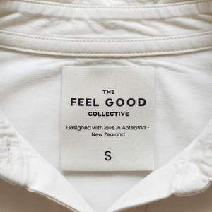 Etiquetas de Algodón para Ropa con Logotipo de Marca Ecológicas a Precio de Fábrica, Etiquetas de Algodón 100% Orgánico Impresas - Product Image 3