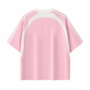 T-shirt en coton 100% tricoté imprimé de haute qualité, manches courtes, coupe ample, respirant, décontracté, pour l'été, logo personnalisé, 200 grammes - Product Image 2
