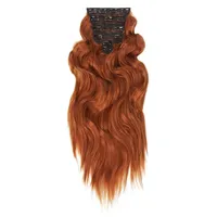 Perruque Longue en Cheveux Indiens Remy Double Drawn avec Texture Ondulée Naturelle, Base en Soie HD Transparente