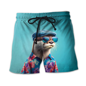 Funny Kung Fu Chicken Pattern Beach Shorts Summer Fashion <b>Mens</b> Kids 3D Animals Printed Board Short Casual Oversized Swim <b>Trunks</b> - Product Image 1