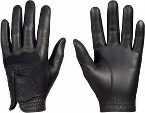 Guantes de Golf DARIB IMPEX de Piel de Cabra Negros Antideslizantes Transpirables con Cierre de Tirón para Hombre Deportivos con Relieve - Product Image 3
