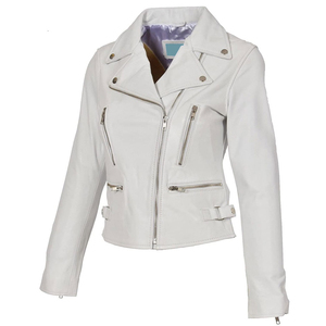 Chaqueta de cuero ligera de secado rápido con patrón sólido para mujer, talla grande, de moda urbana. - Product Image 1