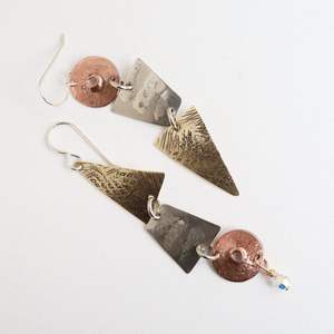 Modèle 97 de bijoux fantaisie haut de gamme, très vendu, en cuivre et laiton, fait à la main, durable, écologique, avec cristaux, accessoires de mode - Product Image 2