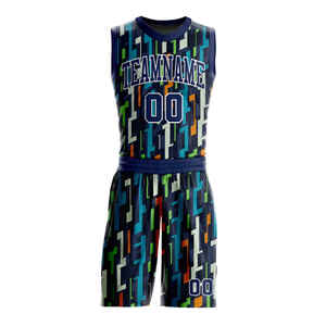 Ensemble maillot et short de basketball unisexe personnalisé par sublimation – Matière durable de qualité supérieure, style imprimé, tenue de football - Product Image 2