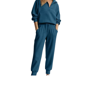 Casual Solid Color With Logo High Quality Women's Tracksuit Designed For Gym Running And Casual Wear <b>Lightweight</b> Stylish - Product Image 2