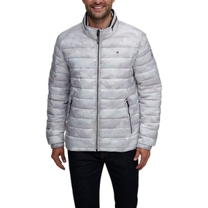 Chaqueta de Invierno Acolchada para Hombre con Capucha de Piel Sintética, Estilo Cuero, Abrigo Cálido Informal para Exteriores, Venta al por Mayor con Marca Privada - Product Image 4